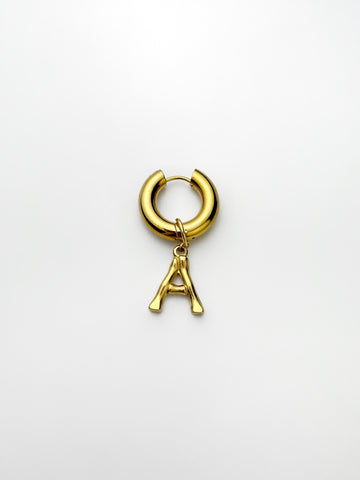 Pendentif "Lettre A" en métal