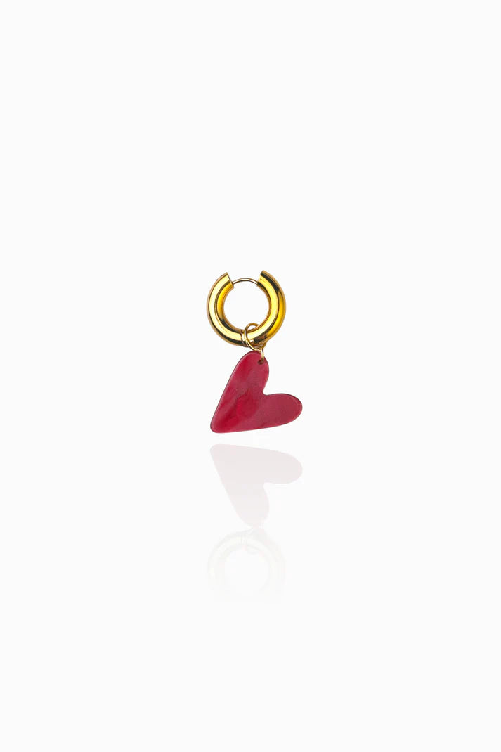 Pendentif « Coeur rouge »